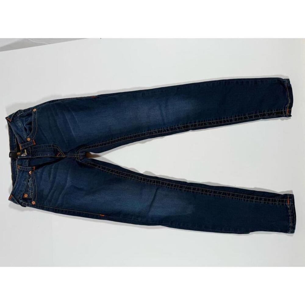 True Religion Women's Skinny Jeans Size 27 Dark Blue